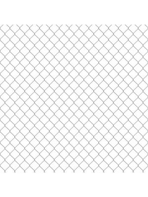 Сетка рабица металл, ячейка 55 х 55 мм, 120х1000 см, диаметр проволоки 1.5 мм, загнутые края, оцинкованная