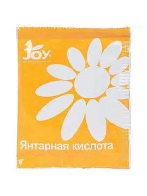 Удобрение Янтарная кислота, для роста и развития, минеральный, гранулы, 50 г, Joy