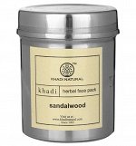 Khadi Sandalwood Face Pack 50g/ Кхади Маска Для Лица «Сандаловое Дерево» 50г