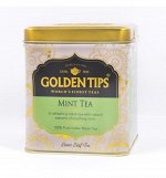 Mint Flavoured Loose Leaf Black Tea- Tin Can/ Черный чай с мятой, цельный лист в банке
