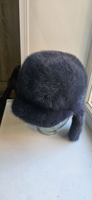 Шапка норка ОГ 52-53 см, без этикеток