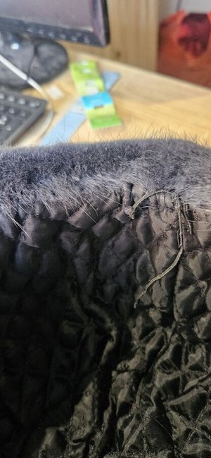 Шапка норка ОГ 52-53 см, без этикеток