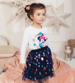 Костюм для девочки, кулирка+сетка