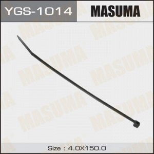 Хомут пластиковый MASUMA черный 4х150 (уп.100шт) YGS-1014