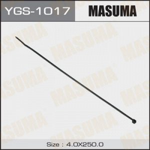Хомут пластиковый MASUMA черный 4х250 (уп.100шт) YGS-1017