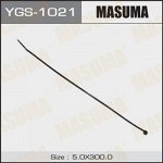 Хомут пластиковый MASUMA черный 5х300мм