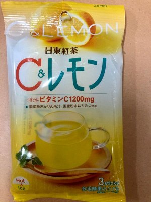 Растворимый витамин C1200ml & Lemon Nitton Black Tea в стиках , 3p