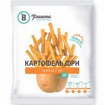 Картофель фри прямой, 7 мм, Планета Витаминов, 750 г, (12)