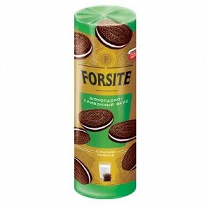 «Forsite», печенье-сэндвич с шоколадно-сливочным вкусом, 208 г