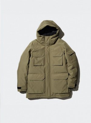 Мужское/унисекс теплое пуховое пальто/куртка премиум-класса 481200, синяя