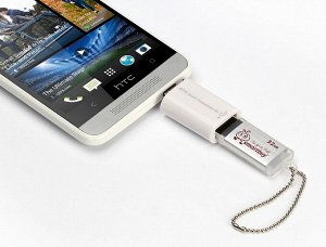 Адаптер Micro-USB to USB-A Smartbuy, черный (SBR-OTG-K)