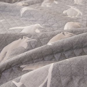 Комплект постельного белья Сатин Aurora Veil с Покрывалом AV001