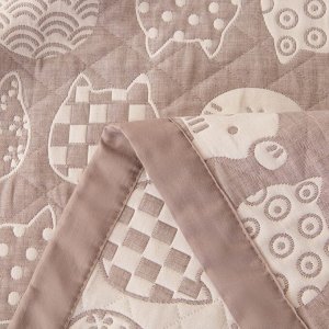 Комплект постельного белья Сатин Aurora Veil с Покрывалом AV003