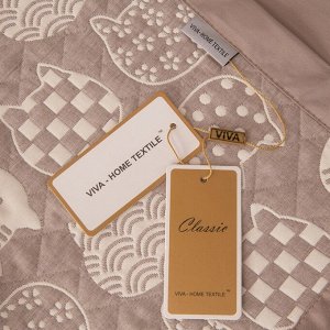 Комплект постельного белья Сатин Aurora Veil с Покрывалом AV003