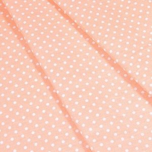 Ткань бязь плательная 150 см 1590/4 цвет персик