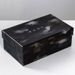 Набор подарочных коробок 10 в 1 «Хаки», 32.5 - 20 - 12.5?12 - 7 - 4 см