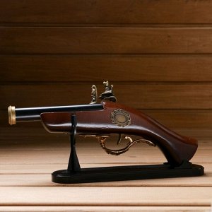 Пистолет, Серия Ретро, с черным дулом, 14х27 см
