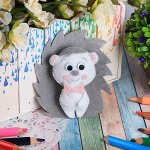Игрушка из фетра, набор для создания &quot;Ёжик&quot;