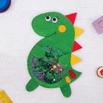 Игрушка из фетра искалка, набор для создания «Динозавр»