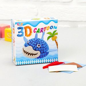 Набор для творчества «Создай 3D игрушку - Акула»