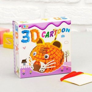 Набор для творчества «Создай 3D игрушку - Тигра»