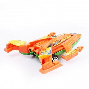 Заводная игрушка «Космо-самолёт», на верёвочке