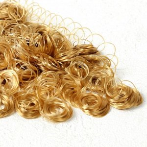 Волосы для кукол «Кудряшки» 70 г, размер завитка: 1 см, цвет D7104