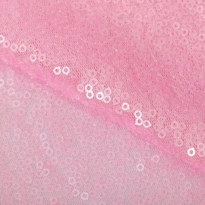 Ткань для пэчворка «Пастельно?розовая» пайетки, 33 ? 33 см