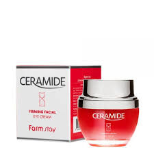 FarmStay Ceramide Firming Facial Eye Cream Крем для век укрепляющий "Керамиды", 50мл (СТЕКЛО)