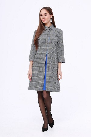 #89059 Платье (VISERDI) Серый/голубой
