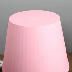 Настольная лампа 1340008 1хE14 15W розовый d=19,5 высота 28см