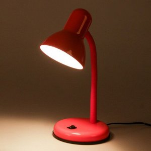 Настольная лампа "Design" 1x60W E27 розовая 14x14x33см