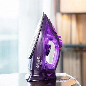 Беспроводной паровой утюг для одежды, с антипригарным покрытием Lofans Steam Iron YD-012V фиолетовый