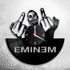 Eminem Размер 30*30 см  Внимание!!!
Фактический размер стрелок отличается от представленного в эскизах (в реале они длиннее).
На эскизах стрелки уменьшены для лучшей визуализации изображения.
Смотрите