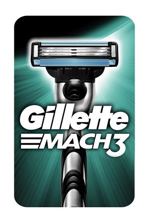 Бритва GILLETTE  MACH3 с 1 сменной кассетой