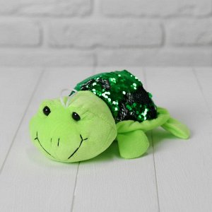 Мягкая игрушка «Черепаха», с пайетками, цвета МИКС