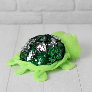 Мягкая игрушка «Черепаха», с пайетками, цвета МИКС