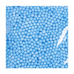 Наполнитель для шаров и слаймов «Пенопласт», 0,3 см, 20 г, цвет голубой