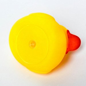 Набор резиновых игрушек с пищалкой для игры в ванной МИКС: мыльница, игрушки 3 шт. 15 см