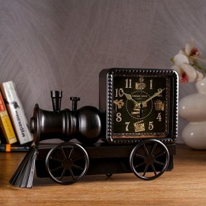 Часы настольные "Старый поезд", 30х21 см