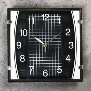 Часы настенные, серия: Классика, "Матао", дискретный ход, d=22 см, 23 х 23 см
