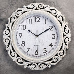 Часы настенные, серия: Классика, "Прага", плавный ход, d-40 см