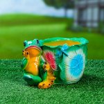 Фигурное кашпо &quot;Лягушонок&quot; 14х19см