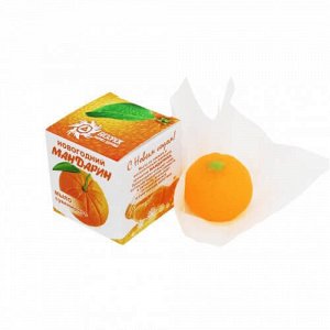 Сувенирное мыло «Новогодний мандарин» 20г