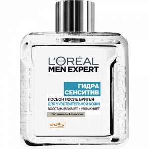 Лосьон п/бритья L`OREAL Гидра Сенситив 100 мл д/чув.кожи