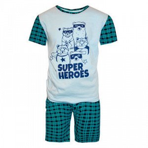 Пижама для мальчиков арт 11055-2