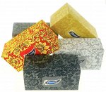 Салфетки-выдергушки HANNY &quot;ХОХЛОМА&quot;, 2 слоя, 250 штук в картонном боксе, продажа стяжками по 5 боксов