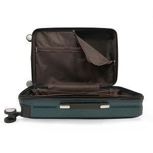 Комплект чемоданов Borgo Antico. ABS 8029 EY dark green (4 колеса)