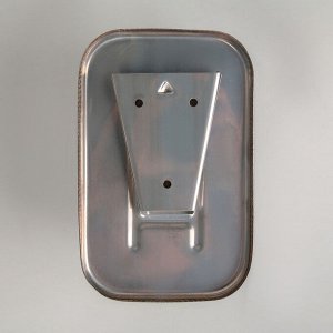 Диспенсер для антисептика/жидкого мыла механический, 500 мл, нержавеющая сталь