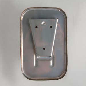 Диспенсер для антисептика/жидкого мыла механический, 850 мл, нержавеющая сталь